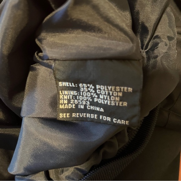 Vintage Men’s Members Only Racer Jacket Navy Size XL - Picture 6 of 6